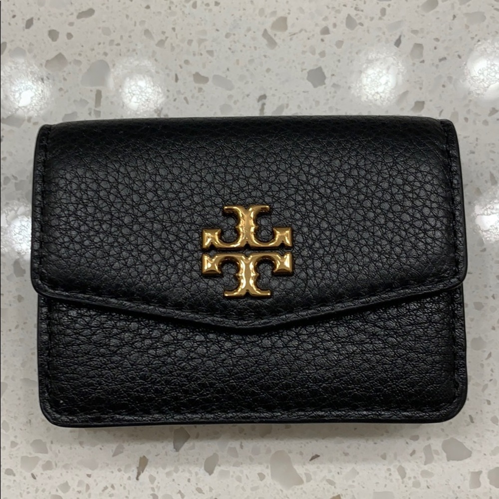 NWT TORY BURCH Authentic Kira Leather Tri-Fold Mini Wallet - Picture 4 of 14